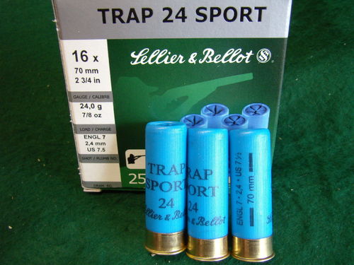 16/70 Trap Sport 24,0g 2,4mm 16 - 70 keine 12/70